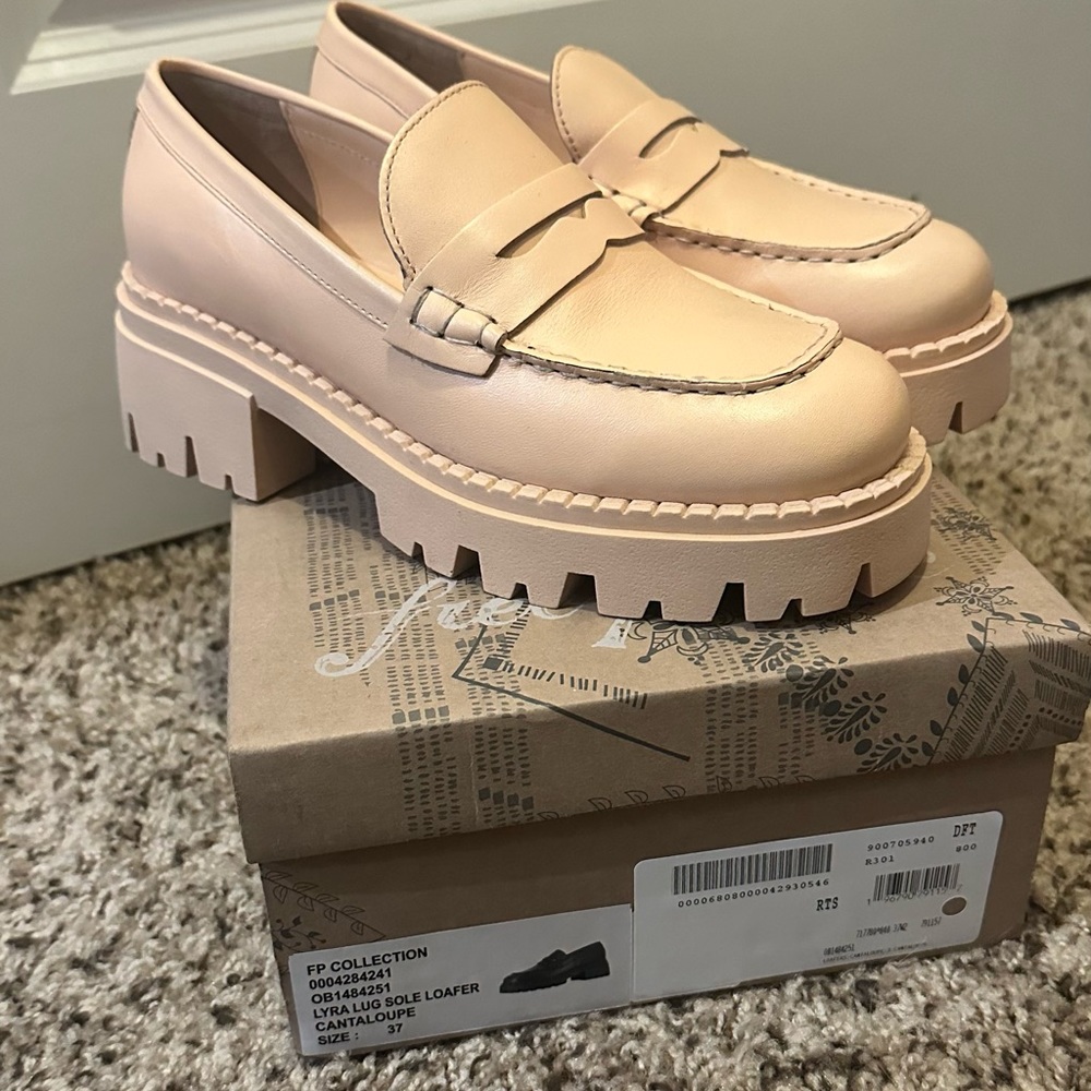 Free People Lyra Lug Sole Loafer